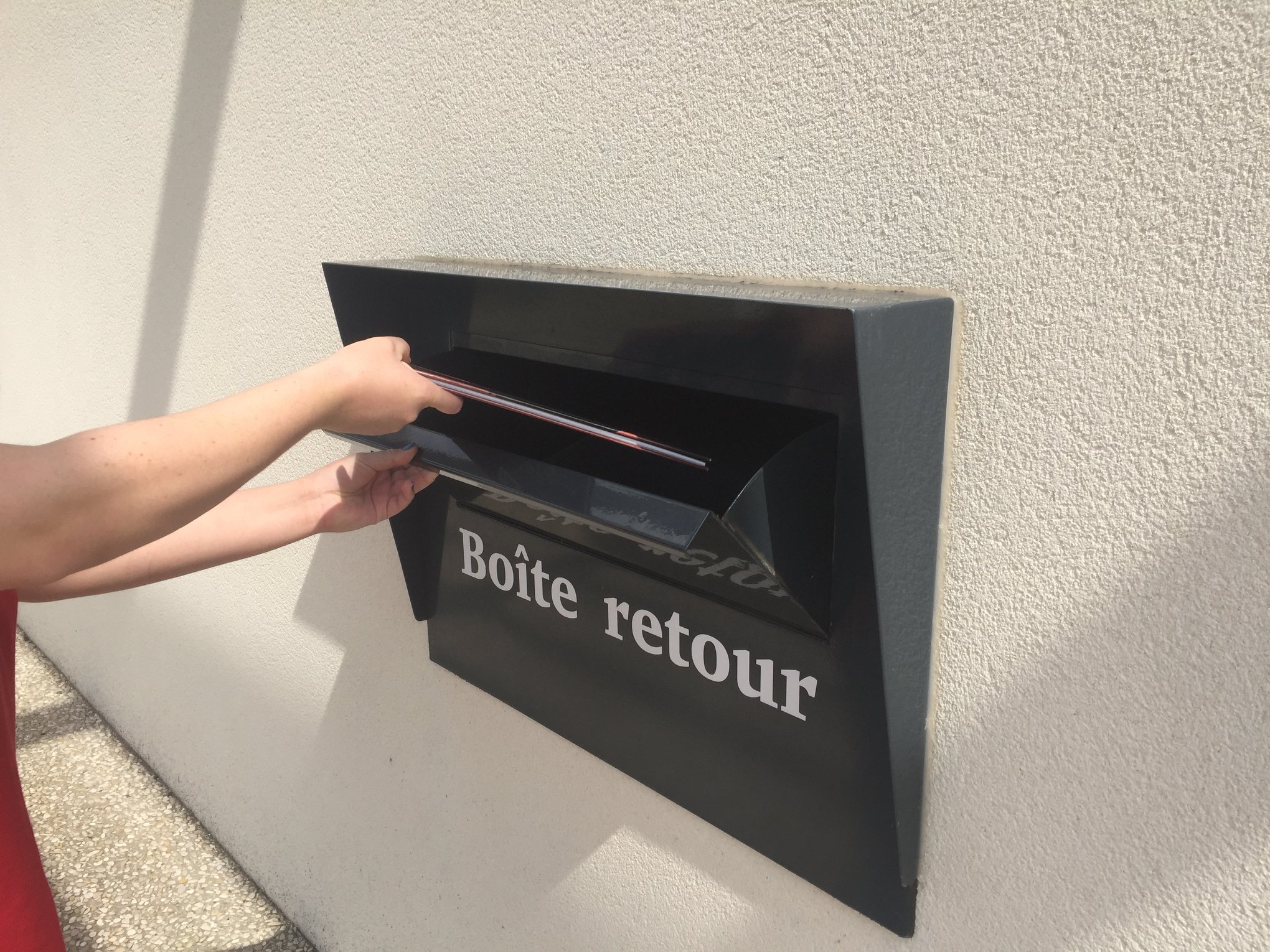 photo boîte retour